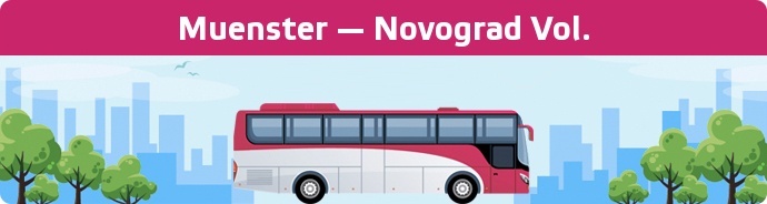 Bus Ticket Muenster — Novograd Vol. buchen